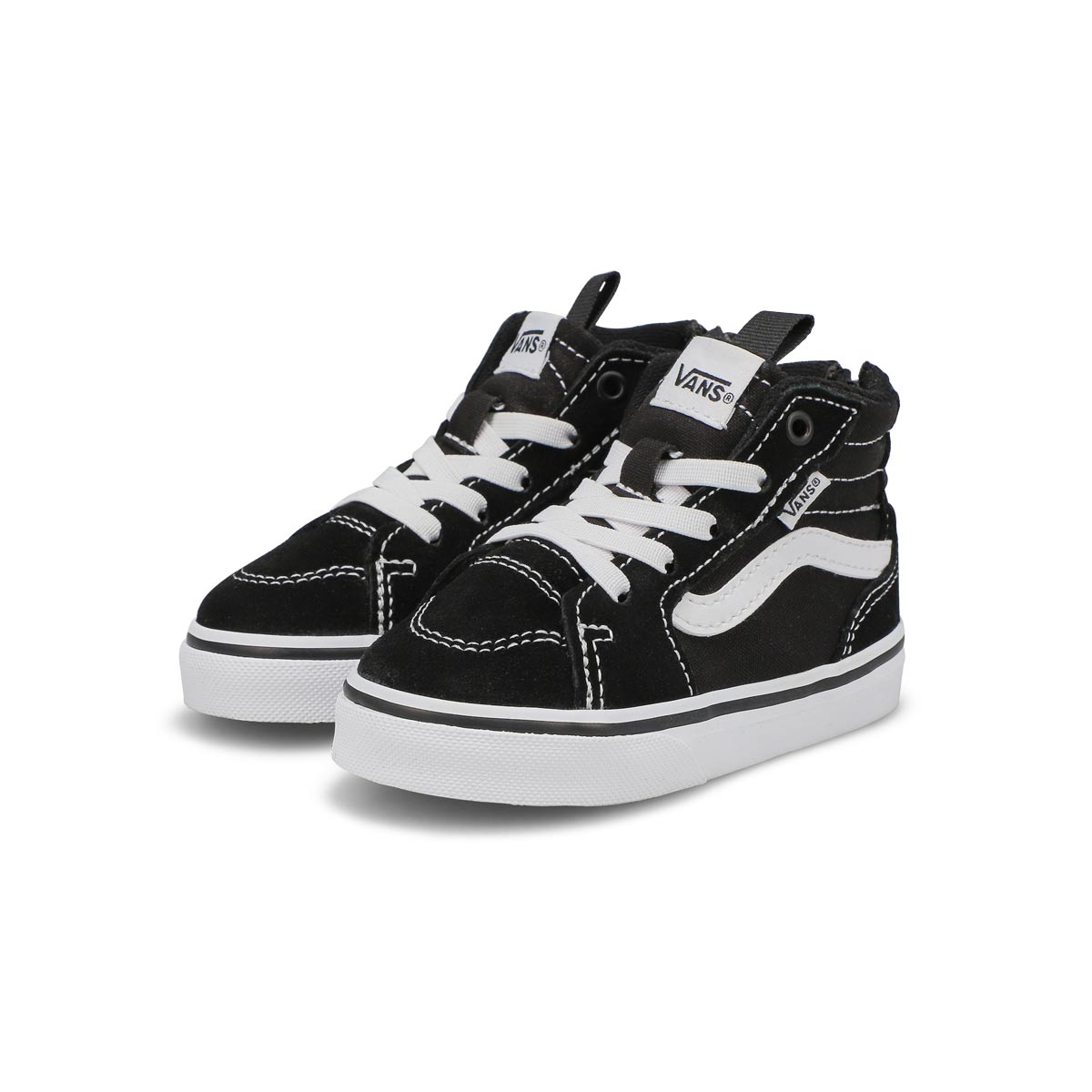 Vans Infants' Filmore Hi Zip Sneaker - Black/ | SoftMoc.com