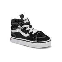 Infants' Filmore Hi Zip Sneaker - Black/ White