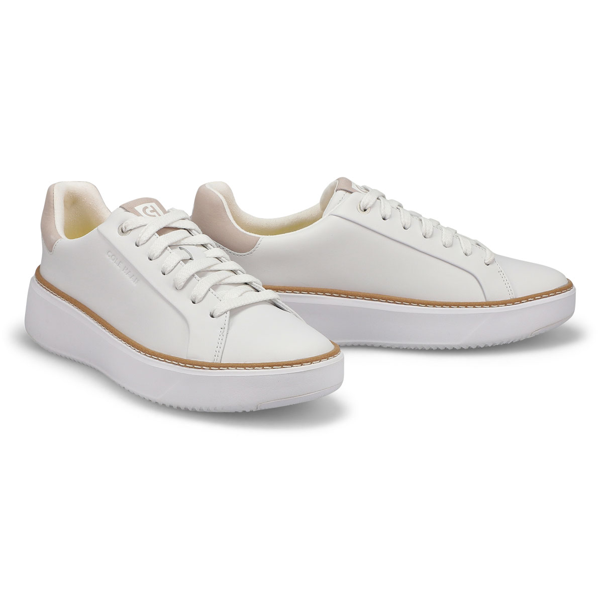 Women's  Grandpro Topspin Casual Sneaker - White/Dove