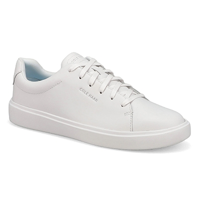 Lds Grand Crosscourt Traveler Casual Sneaker - White/Bluebell/White