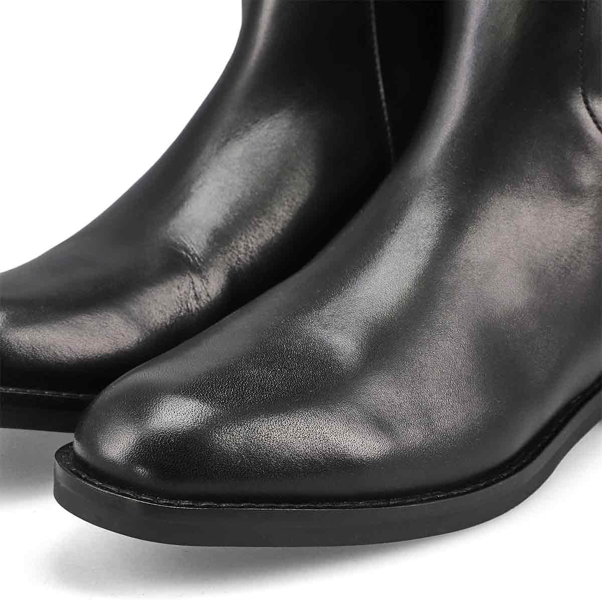 Botte d'équitation en cuir CLOVER STRETCH, noir, femmes