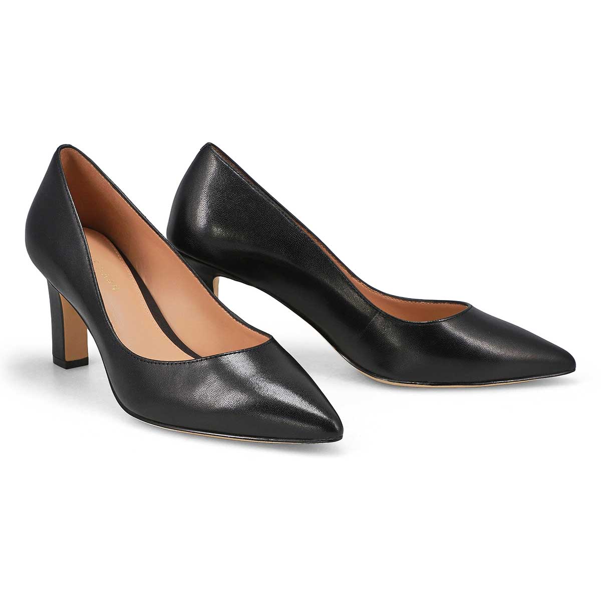 Escarpin en cuir MYLAY, noir, femmes