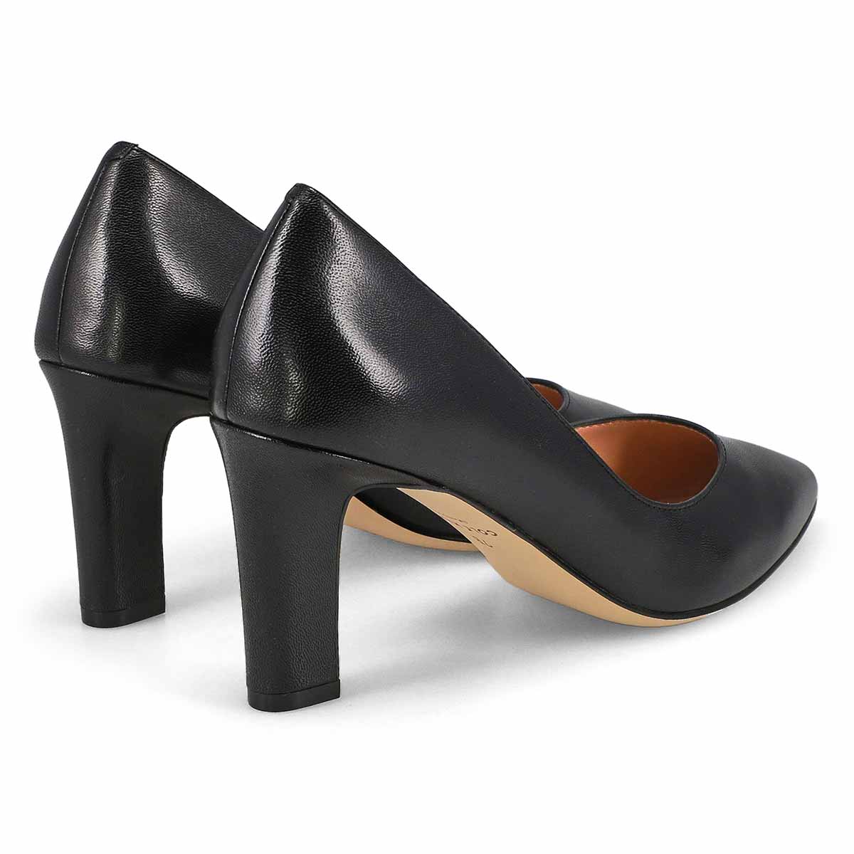 Women's Mylay Leather Dress Heel - Black