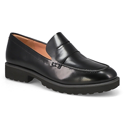 Lds Geneva Casual Loafers - Black