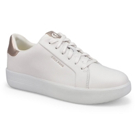 Women's Grand Crosscourt Joy Platform Sneaker - Optic White/Rose Gold