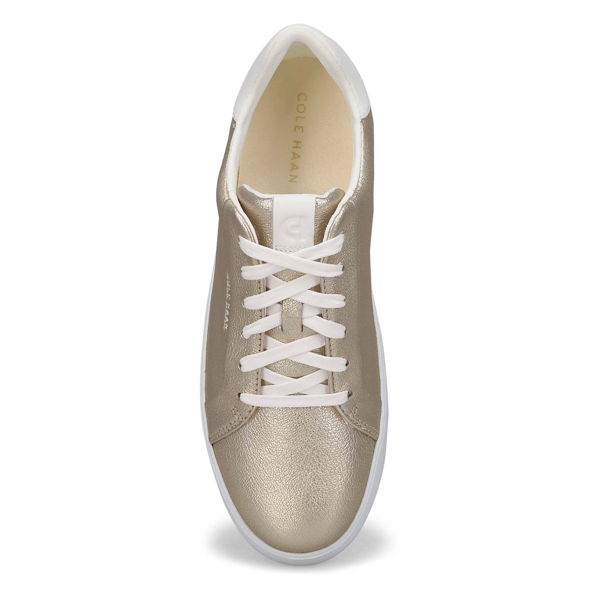 Women's Grand Crosscourt Joy Platform Sneaker - Soft Gold/Optic White