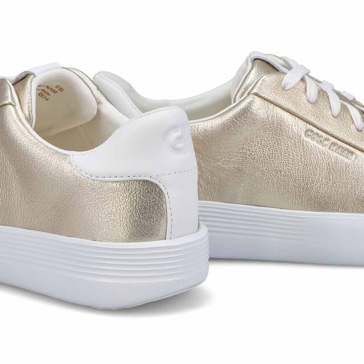 Women's Grand Crosscourt Joy Platform Sneaker - Soft Gold/Optic White