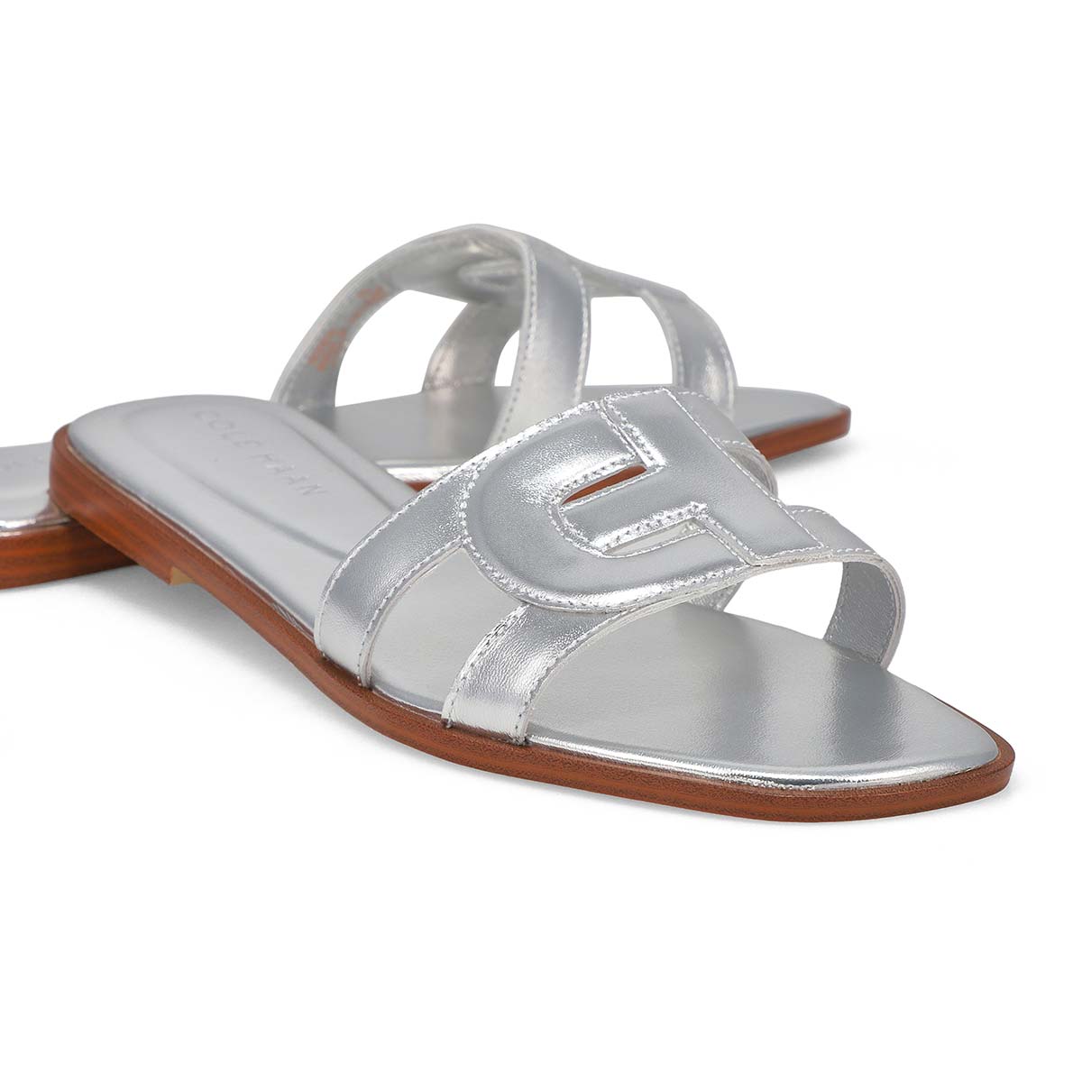 Women's Chrisee Casual Slide Sandal - Silver