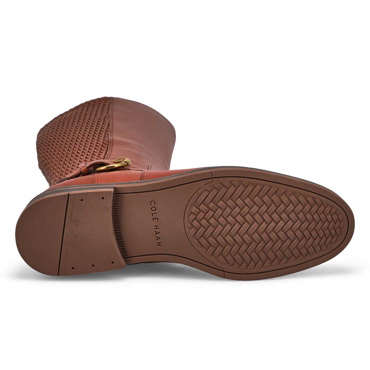 Botte d'équitation en cuir CLOVER STRETCH, brun foncé, femmes