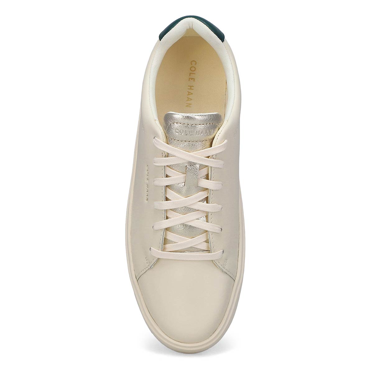 Women's Grand Crosscourt Traveler Casual Sneaker - Ivory/Ponderosa Pine/Soft Gold