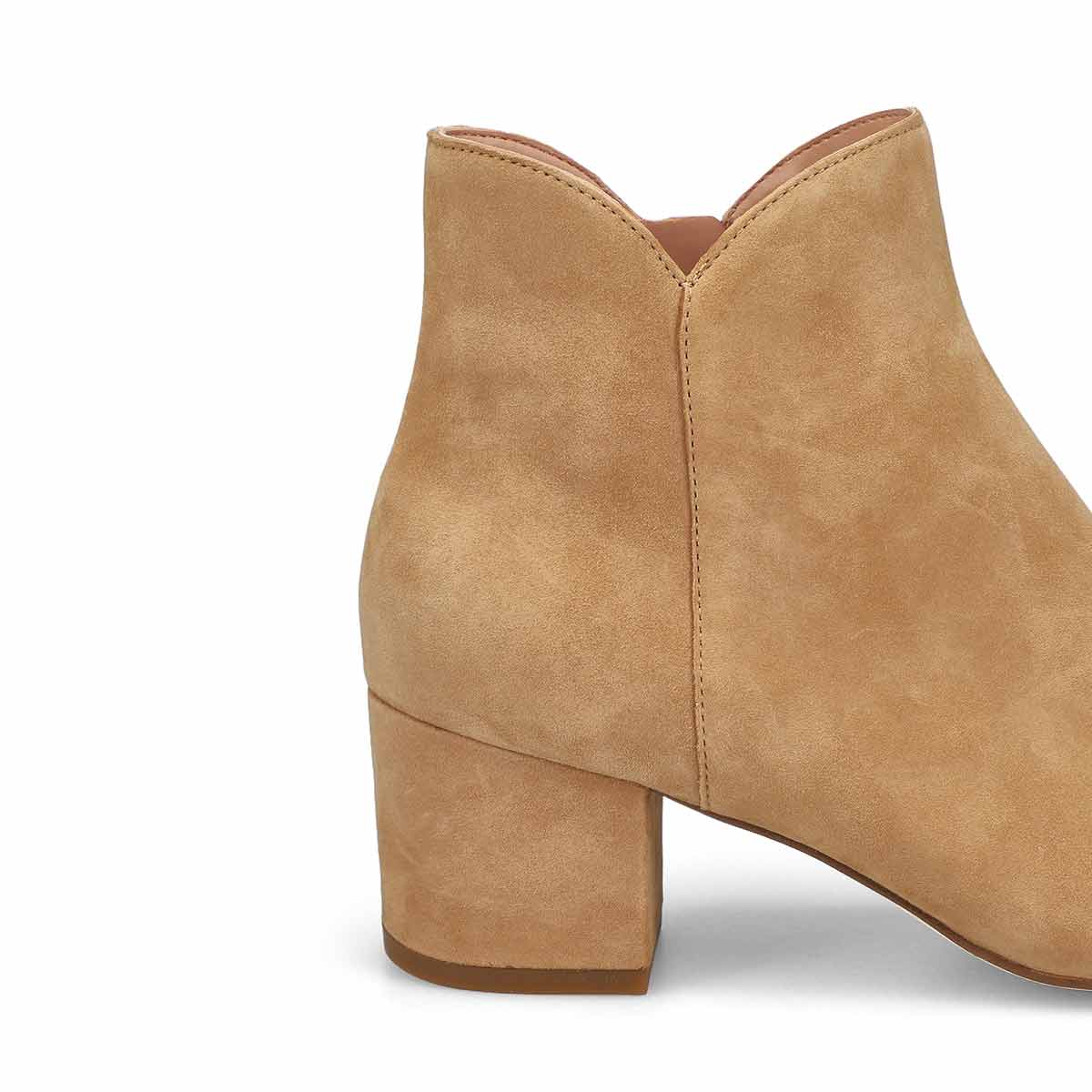 Women's  Elyse Suede Ankle Boot - Blush Tan