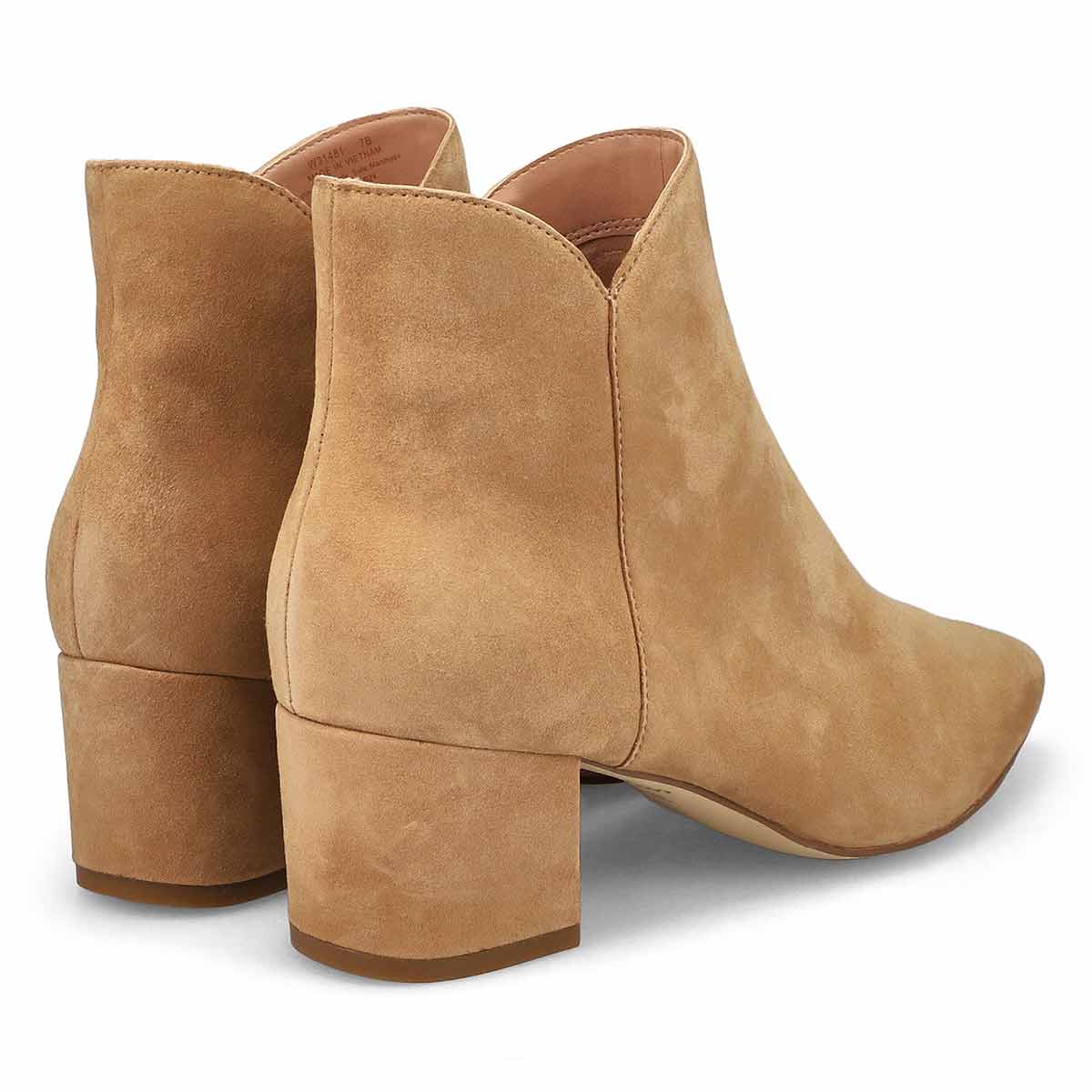 Women's  Elyse Suede Ankle Boot - Blush Tan