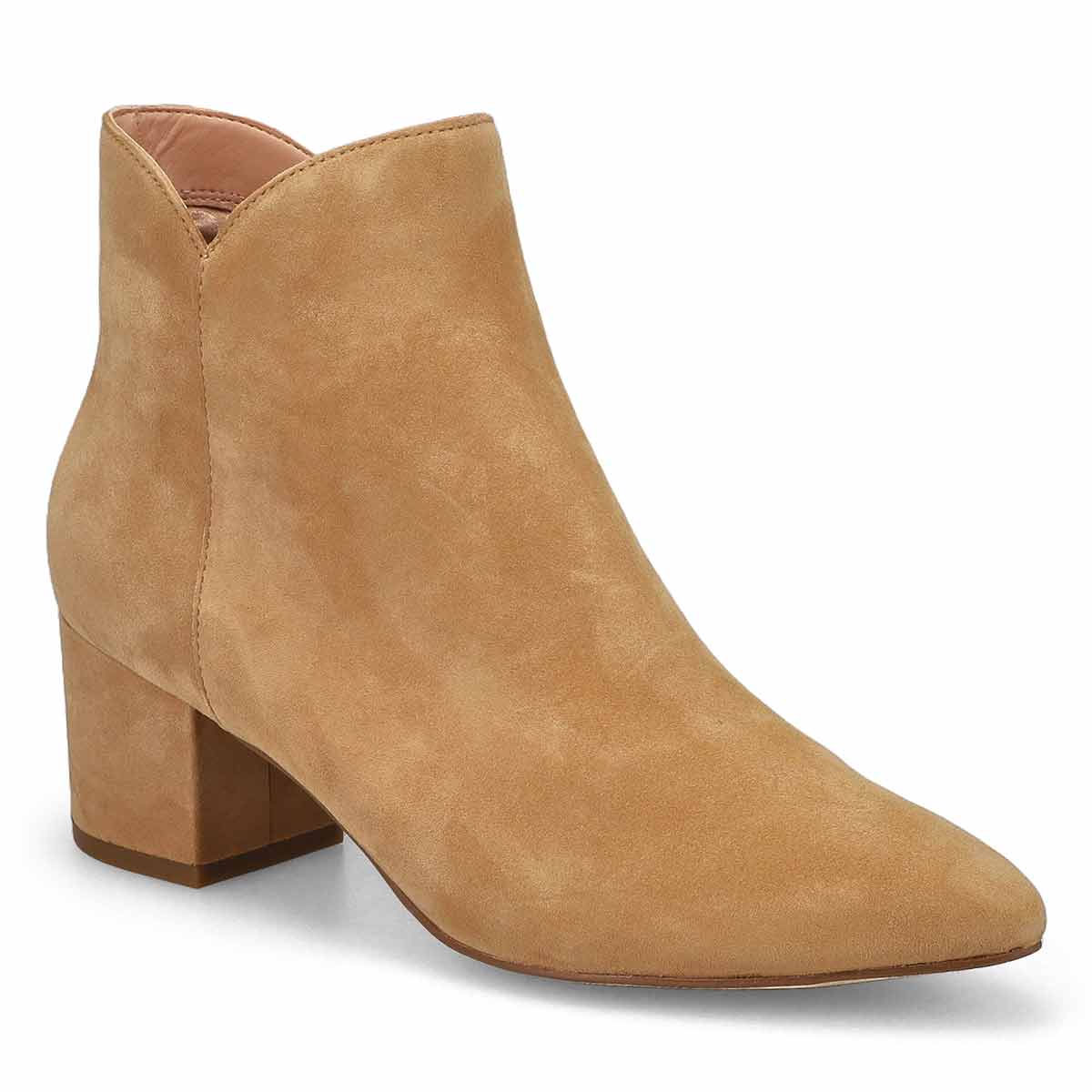 Women's  Elyse Suede Ankle Boot - Blush Tan