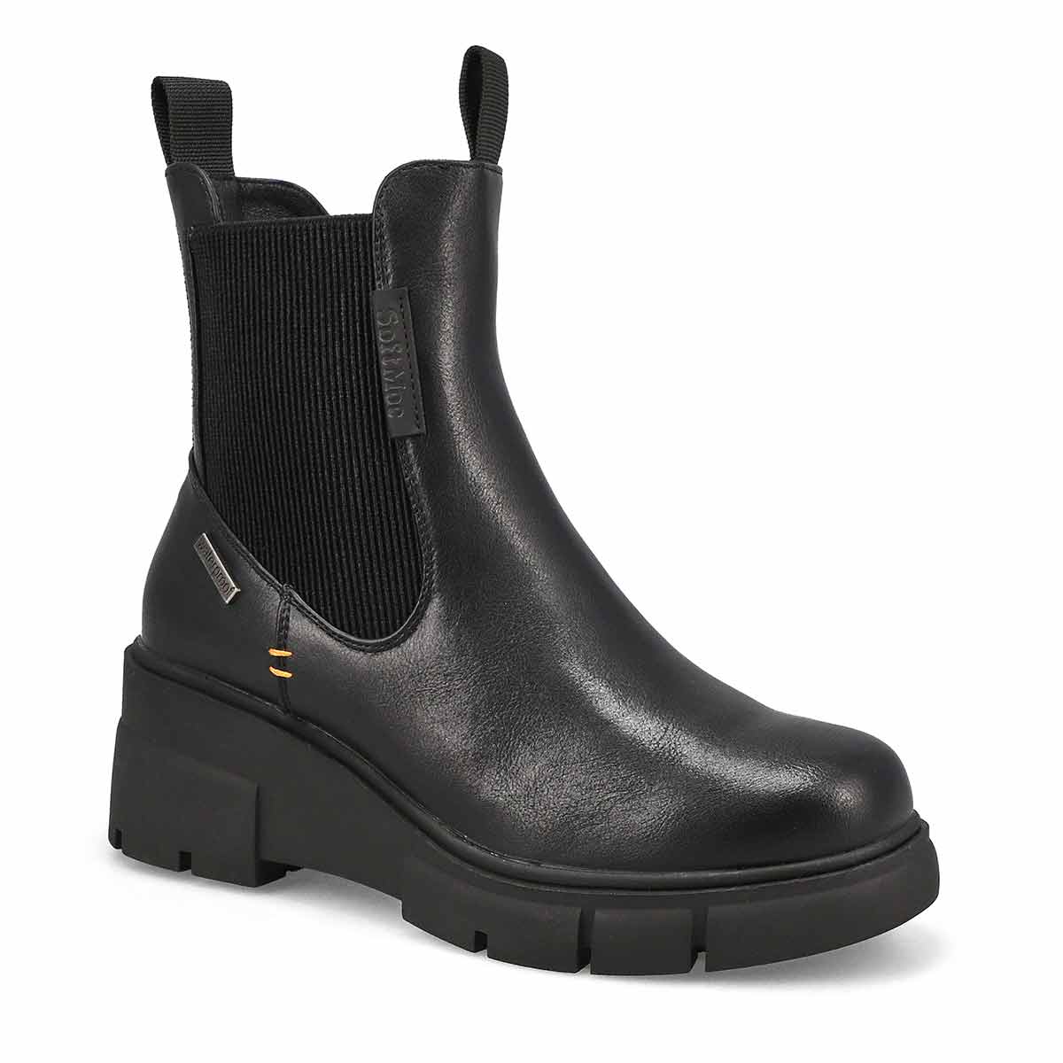 Women's Wedge 01 Vegan Waterproof Boot - Black