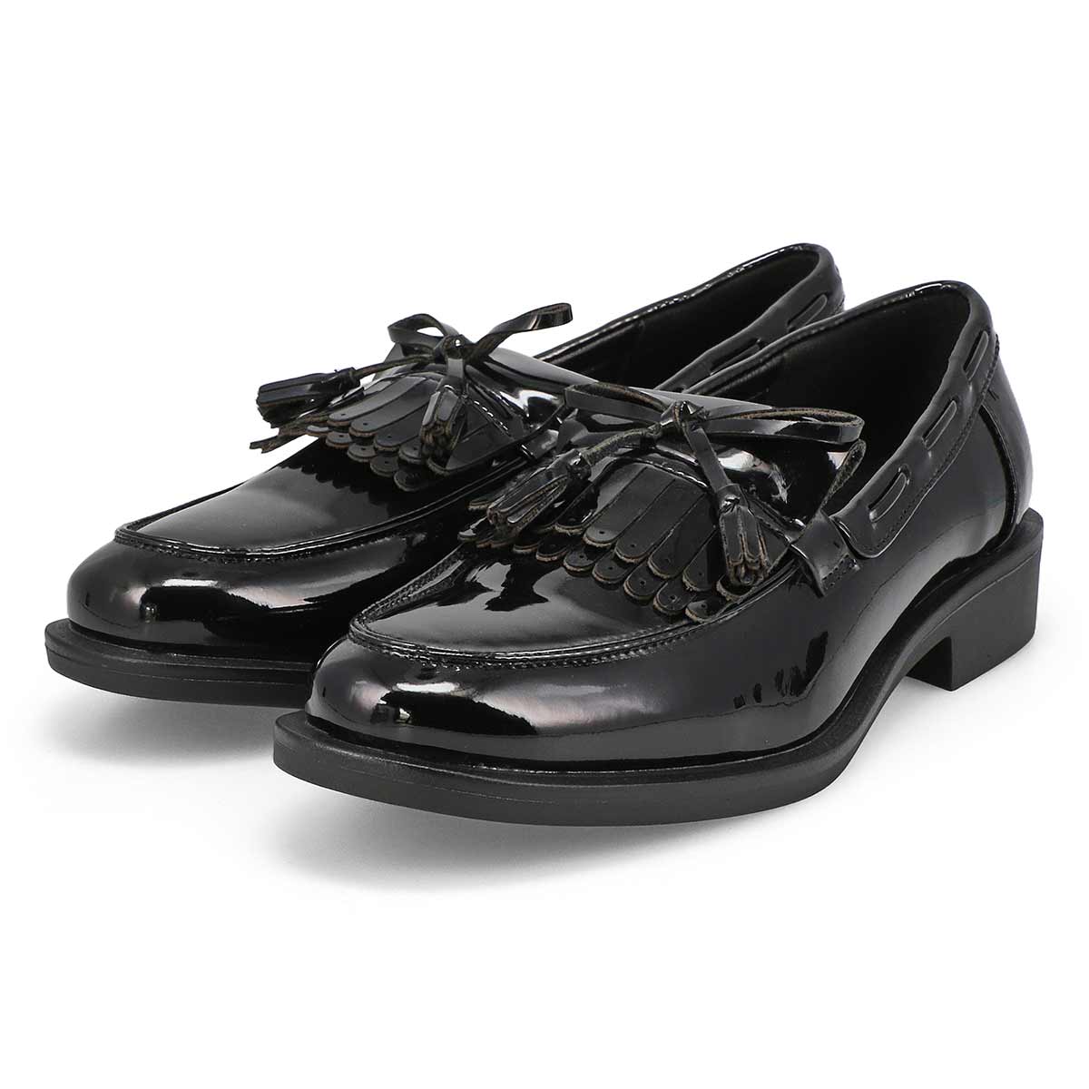 Women's Wendy Tailored Slipon Shawl Loafer - Black Patent