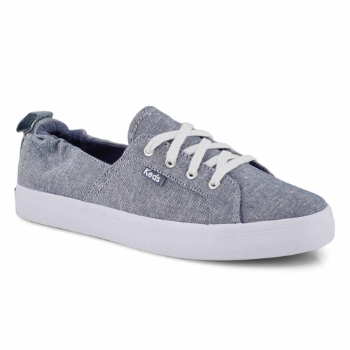 Keds Women's DARCY blue lace up sneakers | SoftMoc.com