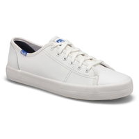 Women's Kickstart Retro Court Sneaker - White