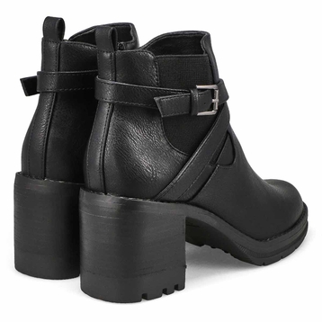 Women's Winnie Heeled Ankle Boot - Black