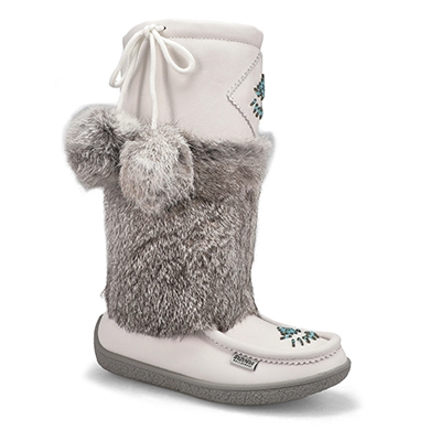 Lds Winter Niska 2 L Waterproof SoftMocs - White