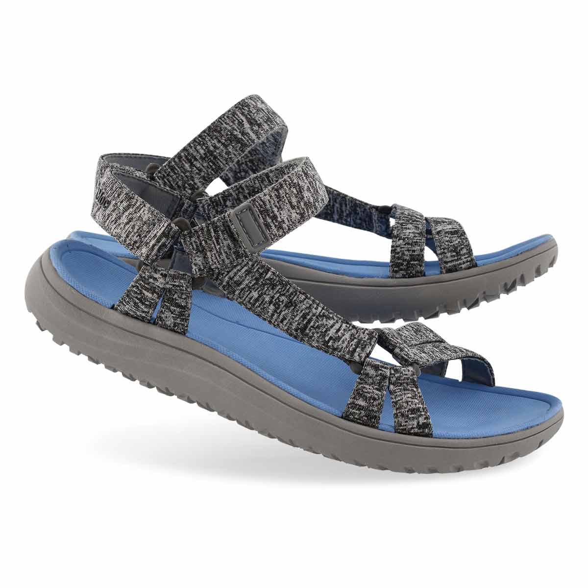 SoftMoc Women's YARA grey sport sandals | SoftMoc.com