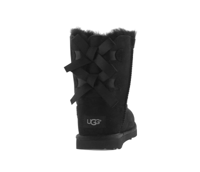 UGG Bailey Bow II Boot Black Kids