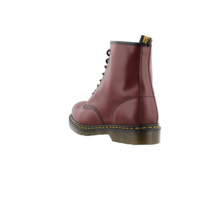 1460 Smooth Leather Lace Up Boots in Cherry Red, Dr. Martens