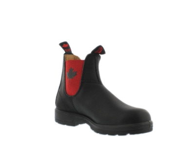 Unisex 1474 Classic Eh Chelsea Black Red