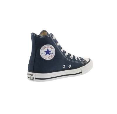 Navy blue converse on sale high tops womens