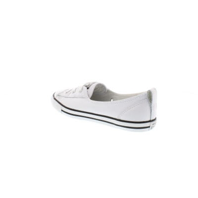 converse ballet white leather