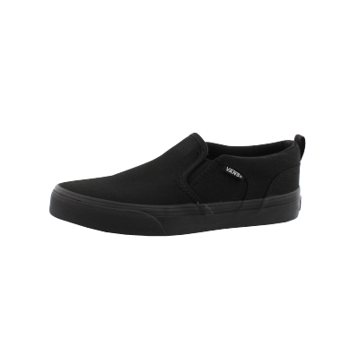 Vans Asher Kids Slip On Shoe 3 Black