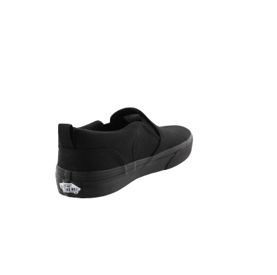 Vans Asher Kids Slip On Shoe 3 Black