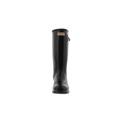 Hunter Girls Original Gloss Rain Boot Blac SoftMoc USA