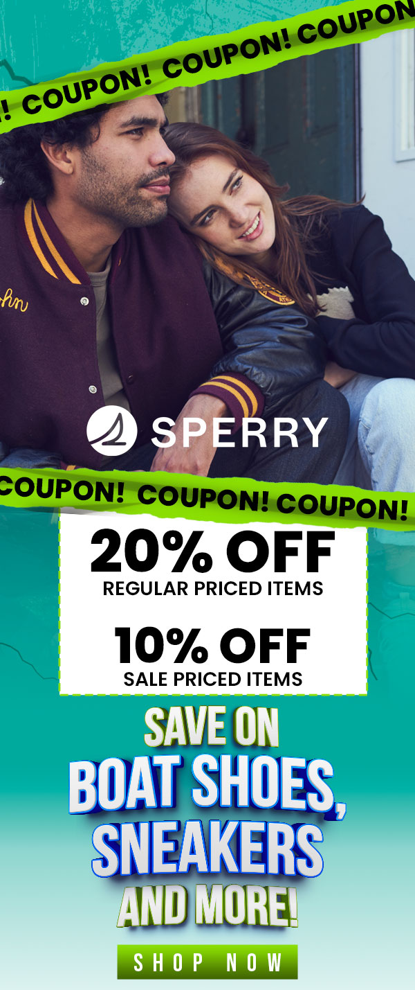 20 Off Sperry Coupon! Boat Shoes, Sneakers & More! Soft Moc